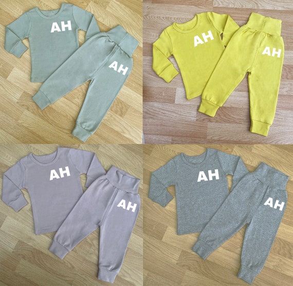 PERSONALISED Initials Bolder Baby & Kids Tracksuit Set, baby tracksuit, kids tracksuit, baby outfit, kids outfit, baby gift, kids gift