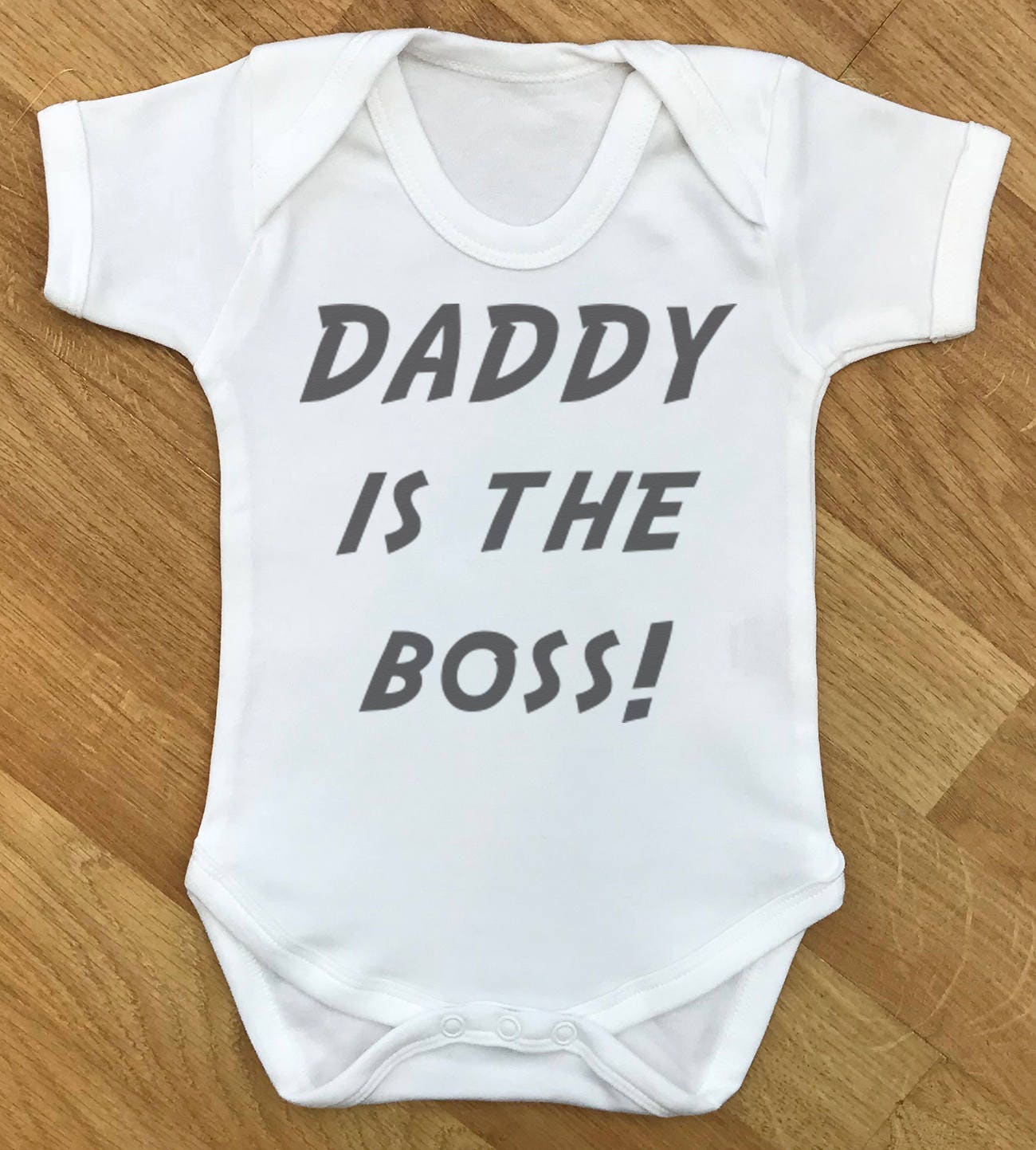 Daddy is the Baby Bodysuit Baby Gift Baby Baby Grow -