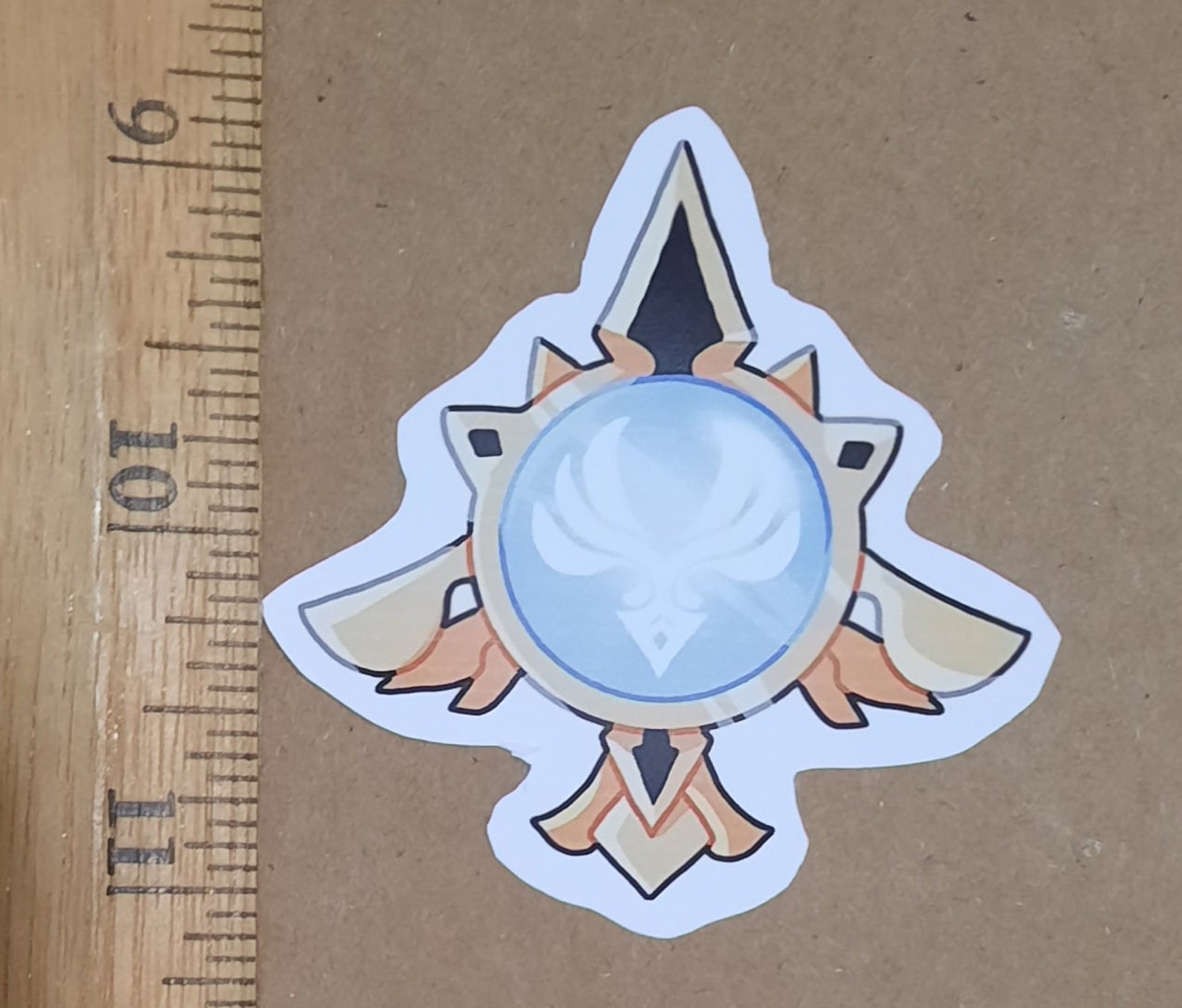 Genshin Impact anemo sticker set venti xiao vision Etsy