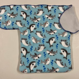 Baby Shark and Friends XL BabyRoo- better than ponchos! The ultimate baby gift! New parent MUST HAVE! Works in all car seats, strollers
