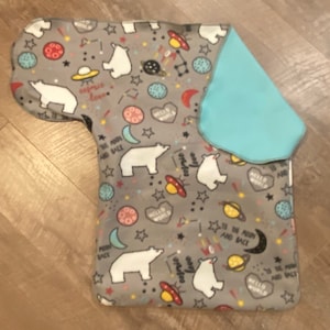 Bears and Constellations XL BabyRoo- better than ponchos! The ultimate baby gift! New parent MUST HAVE!Works in all car seats, strollers