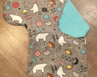 Bears and Constellations XL BabyRoo- better than ponchos! The ultimate baby gift! New parent MUST HAVE!Works in all car seats, strollers
