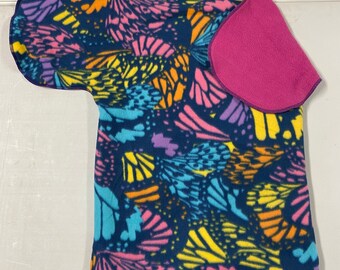 BabyRoo Car Seat Cover Blanket- Multicolor Bright Butterflies- XL