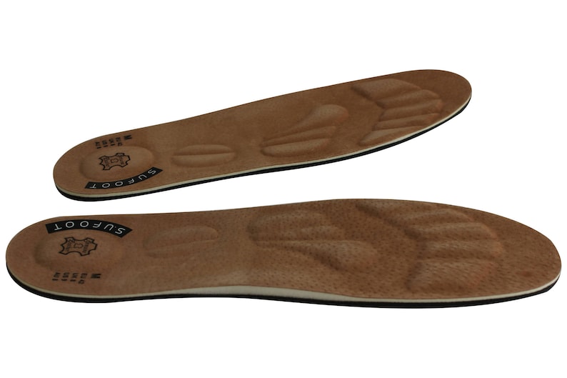 Leather Orthotic Heel Metatarsal Arch Support Ortholite Memory Foam