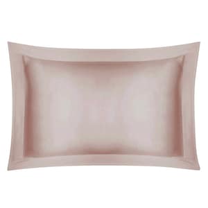 100% Pure Mulberry Silk 6A Charmeuse Silk Hypoallergenic Pillowcase White Ivory Pillow Case 1 side Silk1 side Cotton Vintage Pink