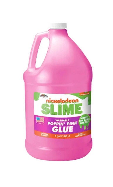 Nickelodeon Pink Glue Gallon Perfect for Slime Making 