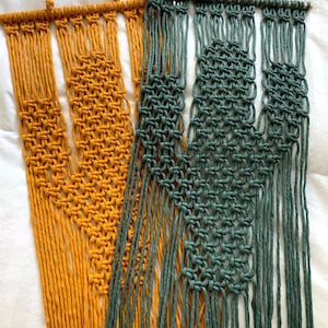 Macrame Cactus Wall Hanging | Saguaro Desert Tapestry | Made-to- Order | Desert Wall Art | Southwest Hanging Tapestry