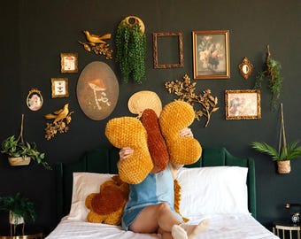 Radikal Schmetterling Häkelanleitung | Basteln | Amigurumi-Muster | Schmetterling Kissen