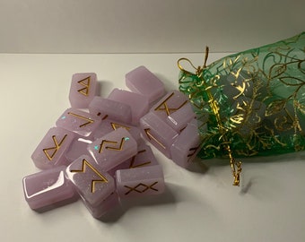 Custom Set of 25 Resin Runes - Please See Item Description