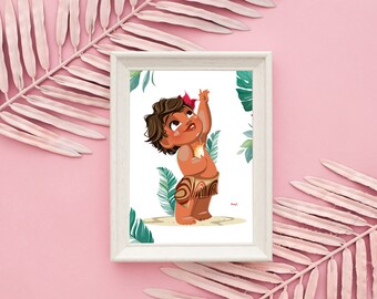 Vaiana Bebe Etsy