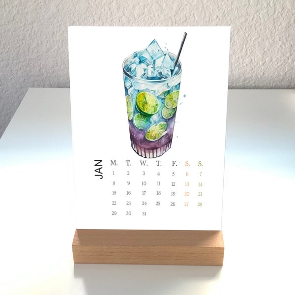 2024 Cocktail Calendar Etsy