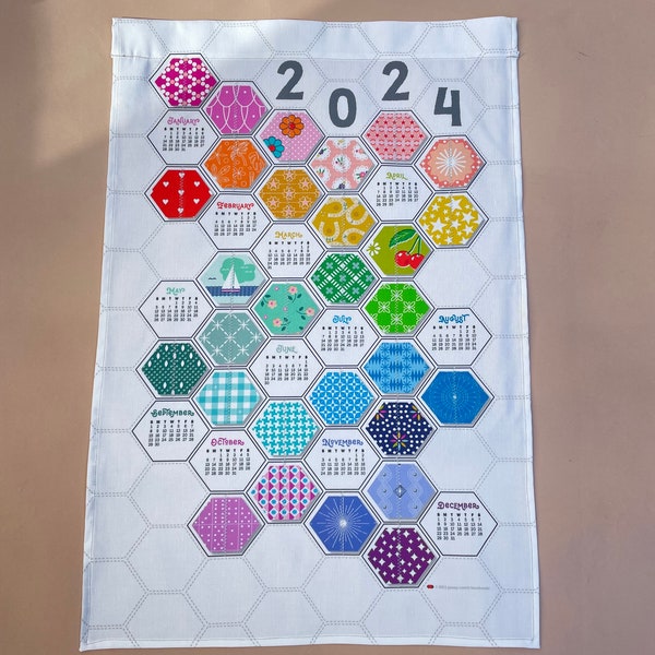 2024 Quilt Calendar Etsy