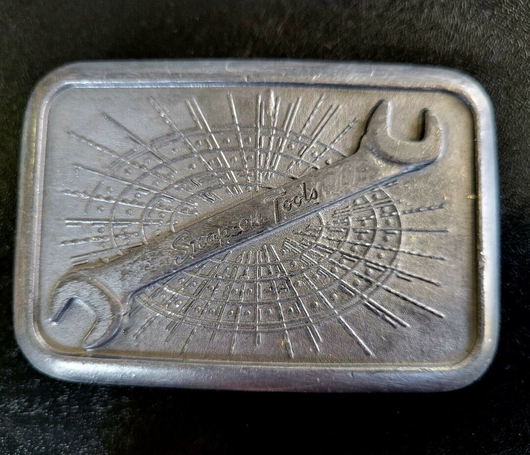 Vintage Snap on Tools Belt Buckle From Creative Specialties Etsy