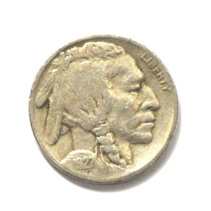1927 S 5c Buffalo Nickel Rare Five Cents US Coin San Francisco