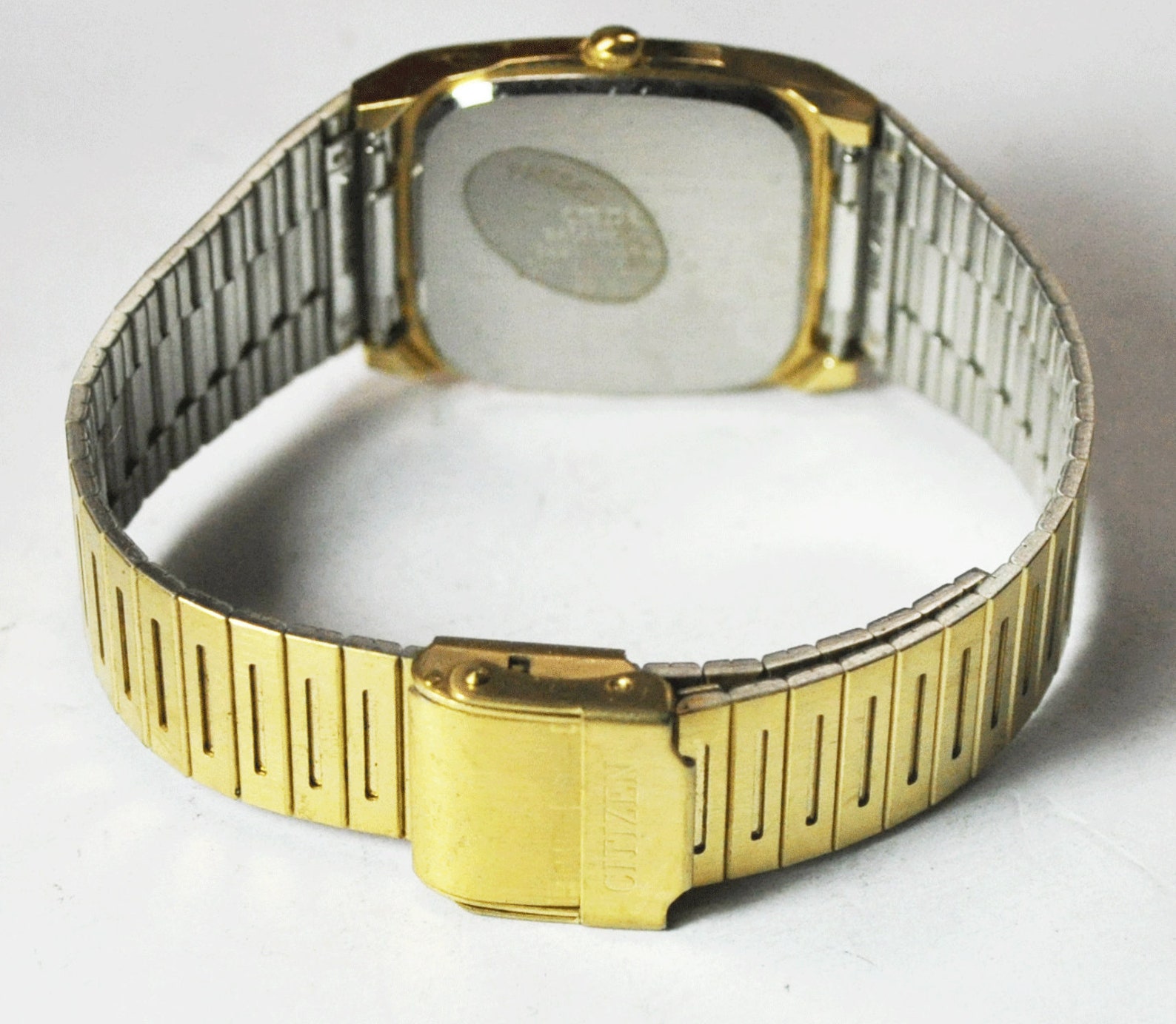 Citizen Quartz SQ Gold Tone Dress Wristwatch 3220 320832 28mm | Etsy