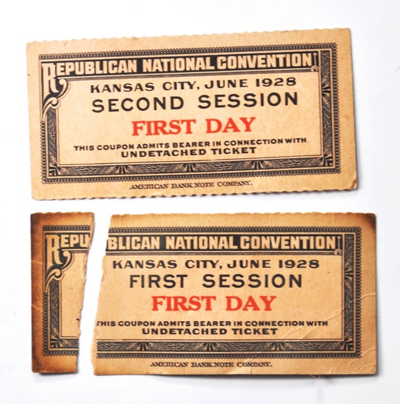 2 June 1928 Republican National Convention First D