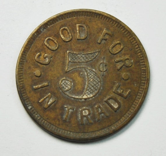 Peter Engel 5c Trade Token Pine City Minnesota 24… - image 2