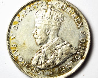 1936 Australia Florin Two Shillings Silver Coin Rare KM27 AU Unc
