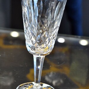 Lismore by Waterford 24% Lead Crystal 5&apos; Sherry Glass Ireland