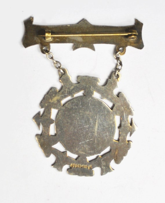 1927 Scottish Highland Dancing Medal Brooch