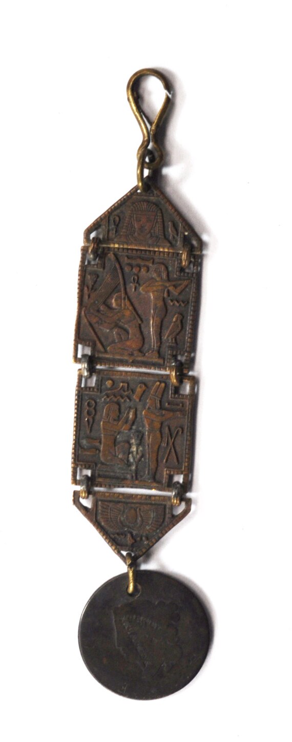 Fc fowler couterstamp sf 1818 coronet head hieroglyph gem