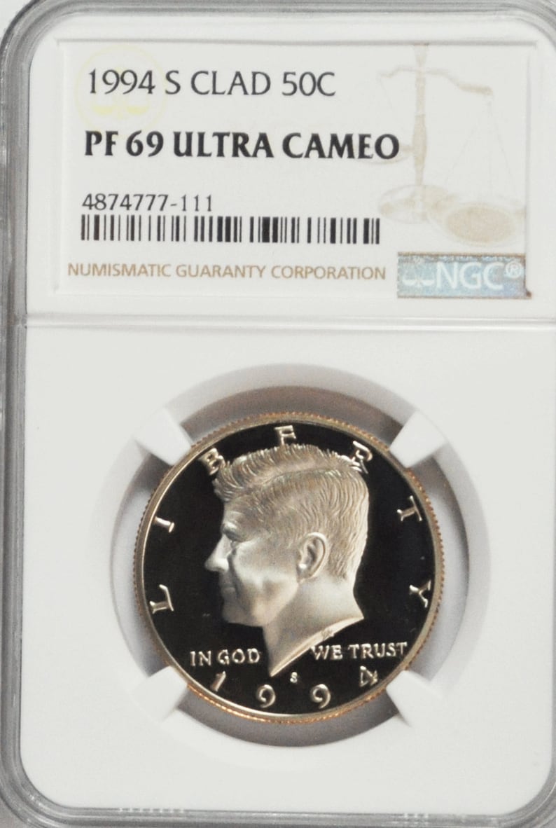 2000-S ULTRA CAMEO~~PROOF KENNEDY NGC  PF69 SILVER