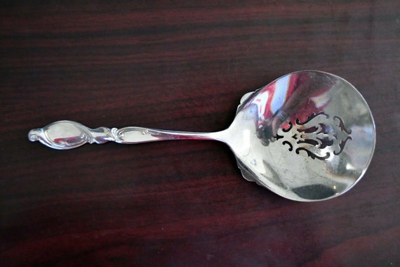 6 Wallace Sterling Silver,Silver Swirl Tea Spoons