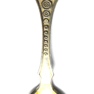 Sterling Silver GB 925S Norway Hekla Island Souvenir Spoon 3 1/4&quot;