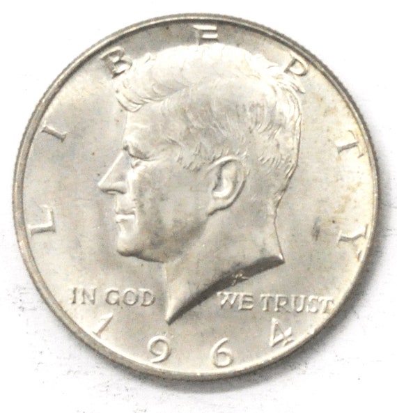 1964 D/D 50c Kennedy Silver Half Dollar Denver FS 