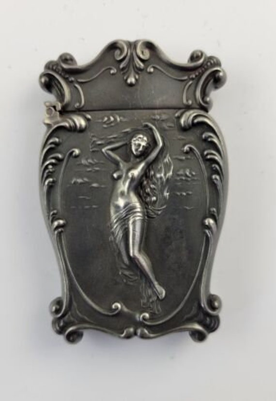 Mechanics Antique Sterling Silver Art Nouveau Matc