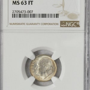 1946 DDO and DDR 10c Roosevelt Silver Dime Ten Cents NGC MS63 ft bu fs 103 rare