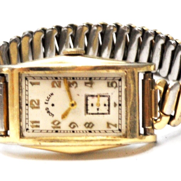 Lord Elgin 531 Manual Wind 21J Size 8/0 Wristwatch Pocket Movement 10k GF 25mm