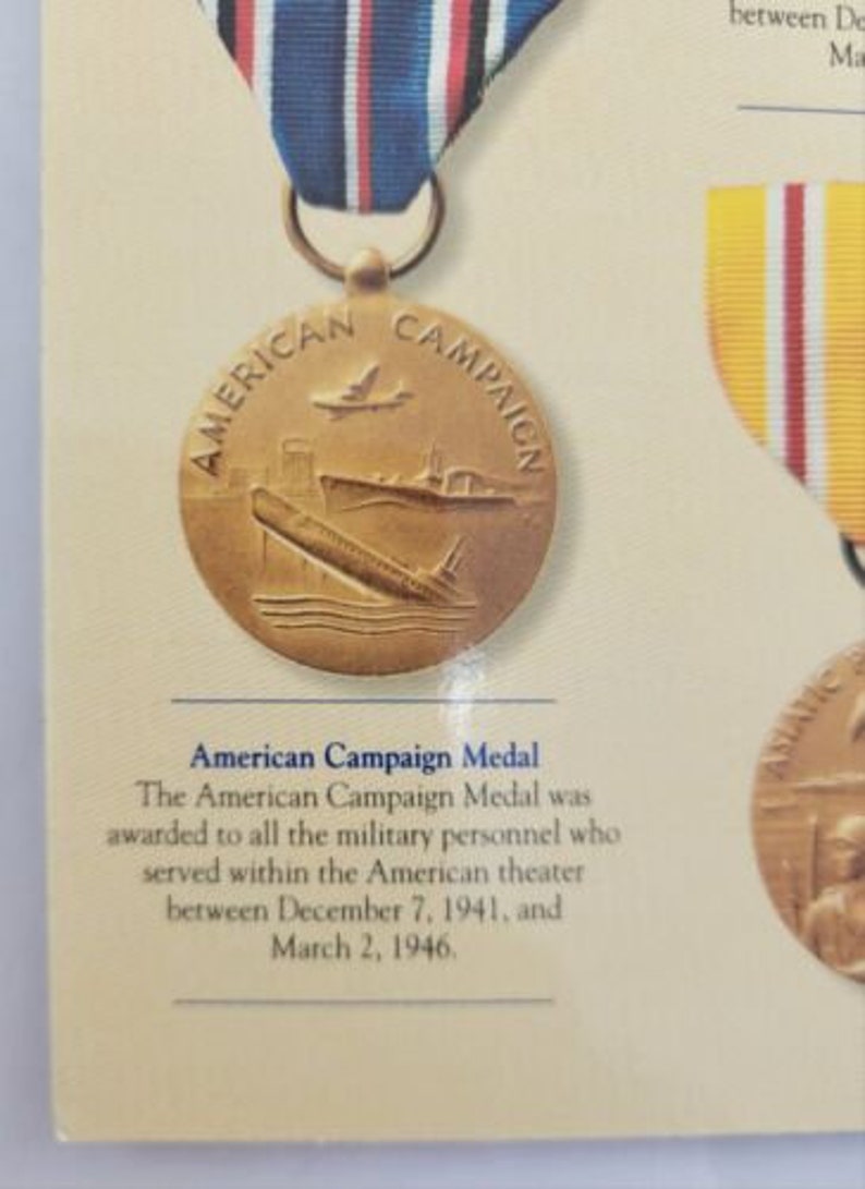 1995 50c WWII 50th Anniversary Commemorative Half Dollar and Victory Medal Set image 3