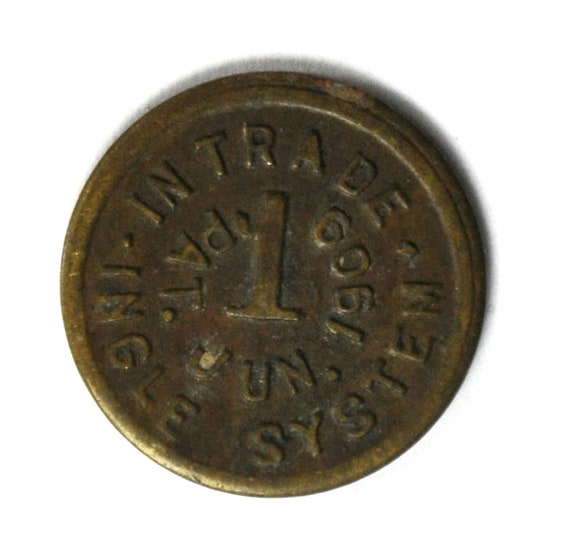 HF Schaible 1 Trade Token 1909 June Ingle System … - image 1