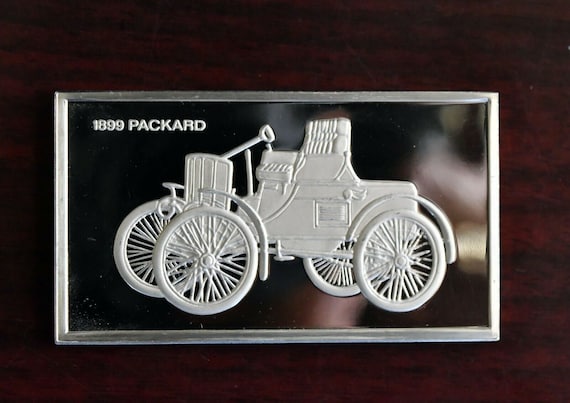 1899 Packard Centennial Car Ingot Collection 1000… - image 1