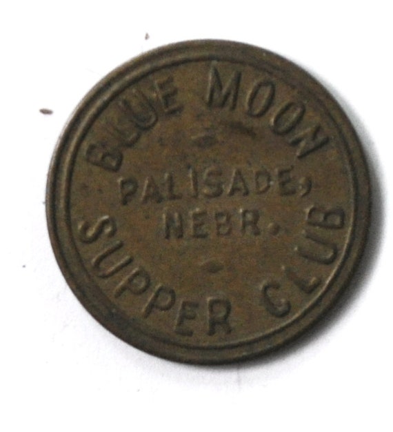 Blue Moon Palisade Nebraska Supper Club 5c Trade T