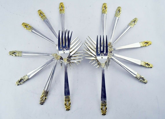 14pc. Hispana Sovereign "Gold" by Gorham Sterling 