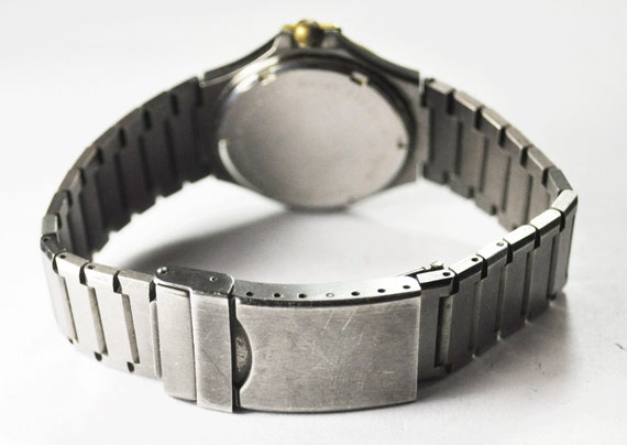 Helbros Regency Quartz Date Wristwatch 35mm Two T… - image 2