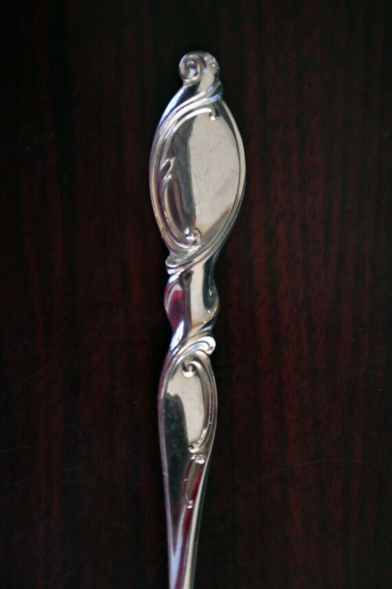 Silver Swirl by Wallace Sterling Silver 8 5/8" So… - image 7