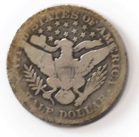 1897 Barber Silver Quarter Dollar Rare Twenty Fiv… - image 2