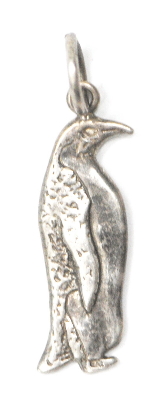 Sterling Sunwest Penguin Charm 26mm