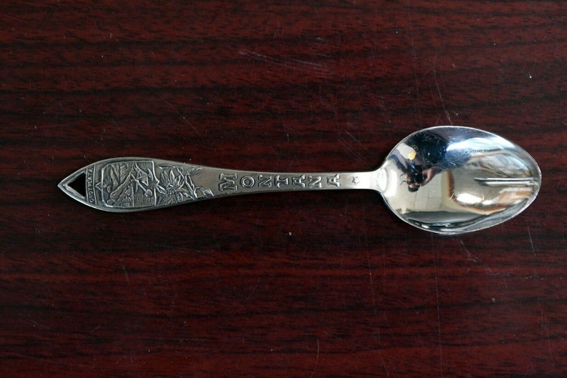 Montana Oro Y Plata State Motto Souvenir Spoon 4 1/8 Etsy
