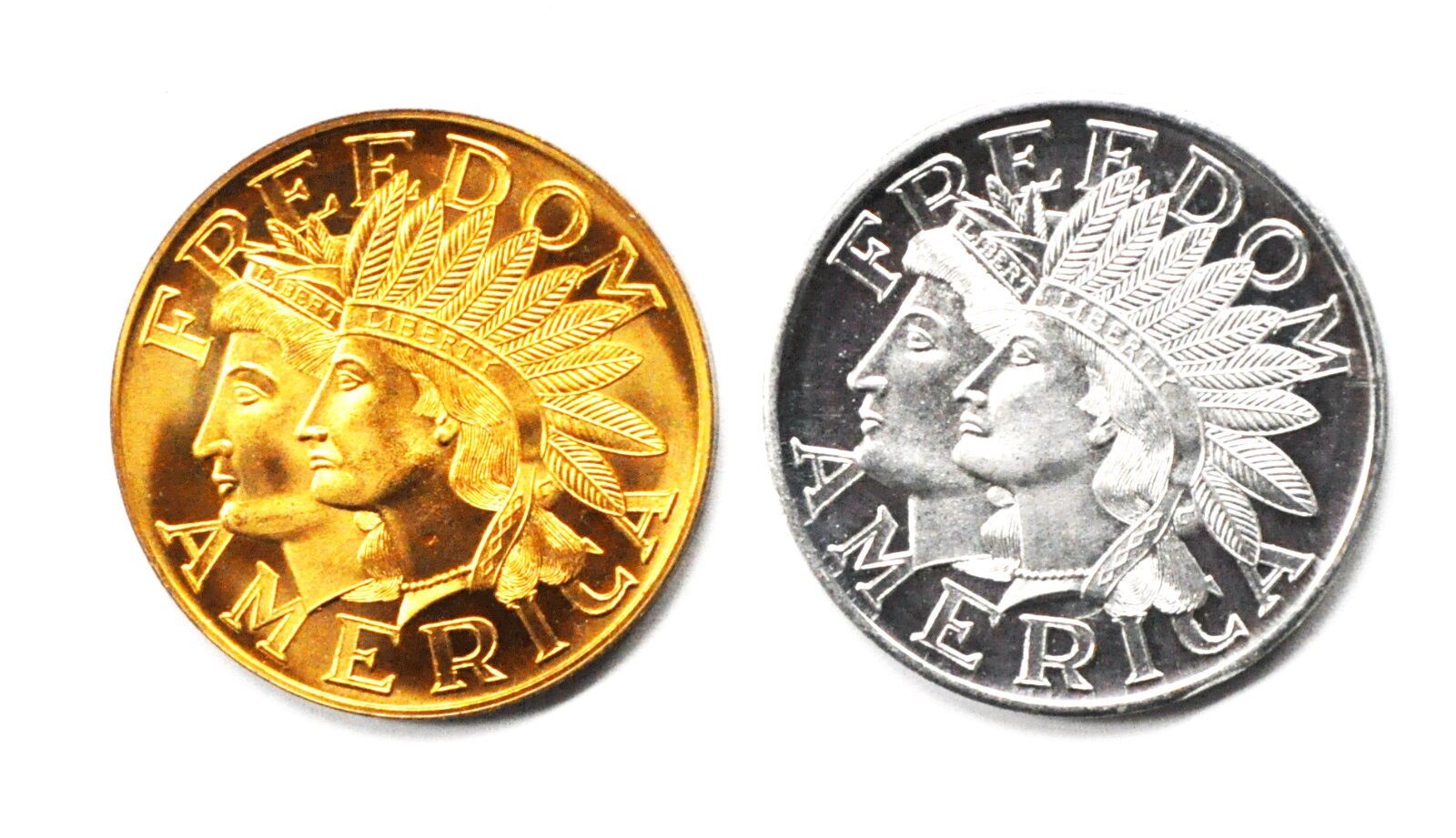 T Johnson 1970 Freedom America Liberty Eagle Bicentennial