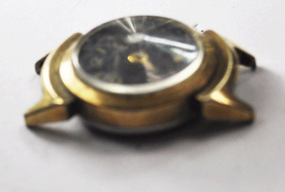 Vintage Womens LLoyds Black Dial Cort Wristwatch … - image 5