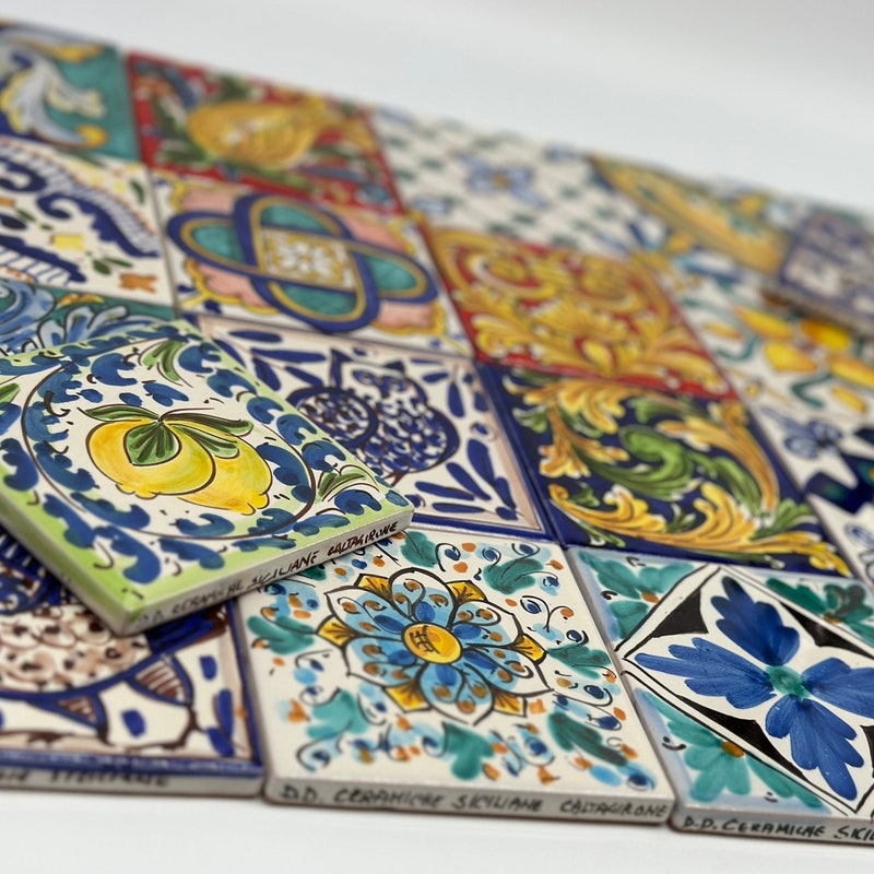 10x10 Tiles - Etsy