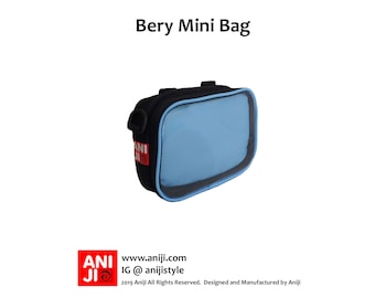 Aniji Bery Bag, Ita Bag, Cross Body, Fanny Pack version with detachable shoulder straps.  Can be worn 3 ways.