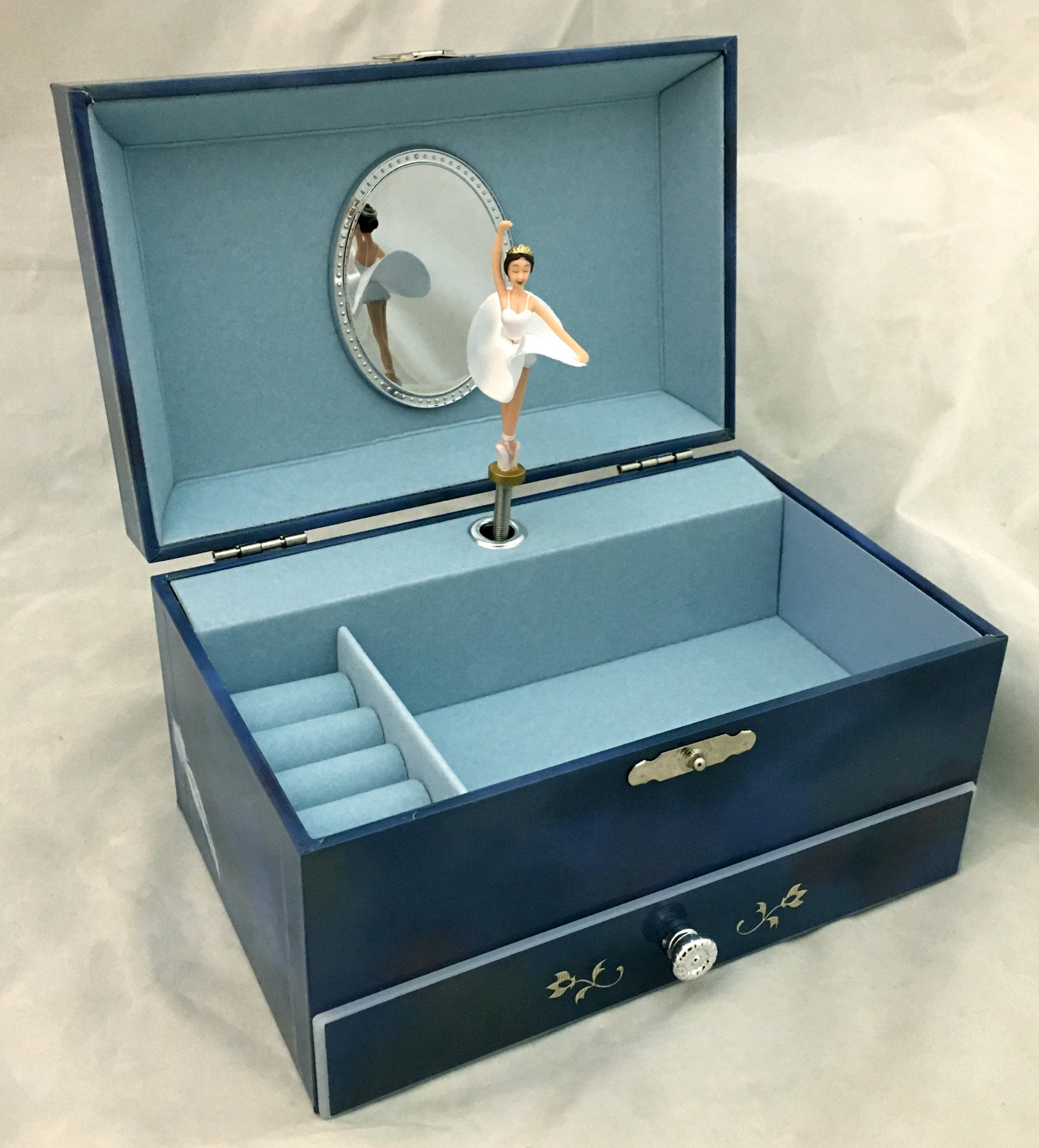 SECONDS With SMALL DEFECTS Please Read Description Odette Blue Swan Lake Ballerina Musical Jewellery Box Girls Musical Jewellery Boxes Etsy UK