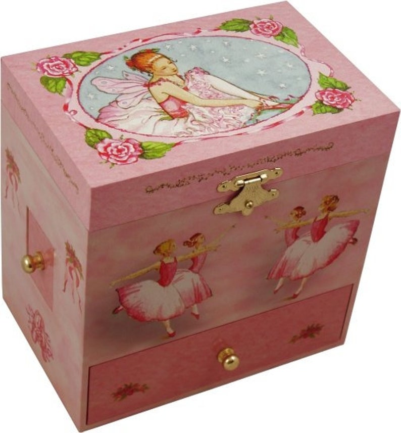 Swan Lake Ballerina Music Box Ballerina Musical Treasure Box Etsy