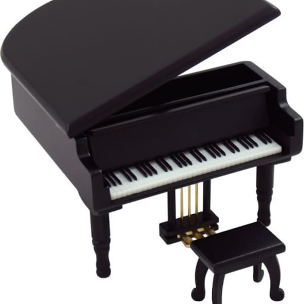 Slipping Through My Fingers Music Box, Miniature Grand Piano Music Box, Mamma Mia Music Box