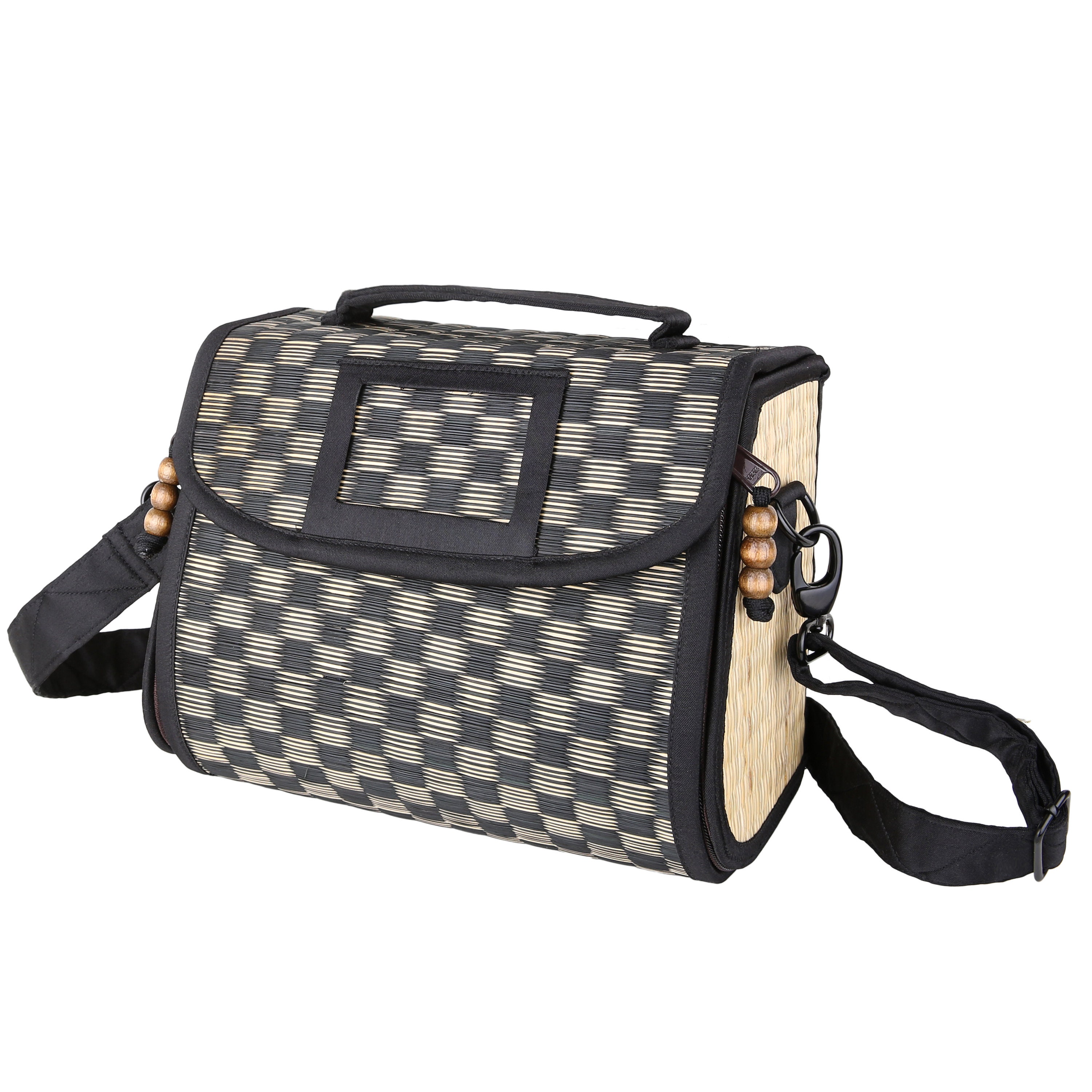 Warped Checkerboard Lunch Bag Insulated Cooler Bag -  Denmark